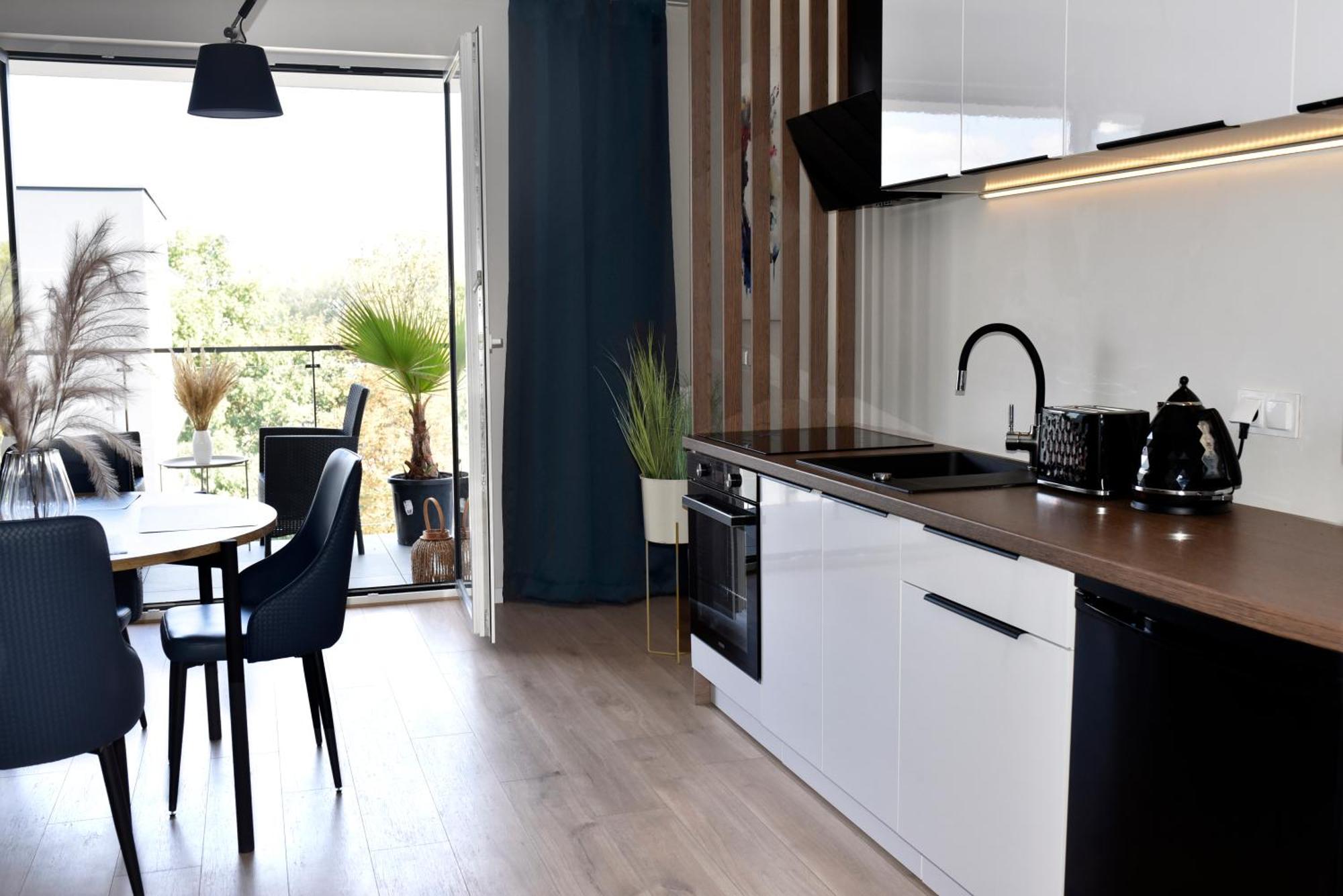 Sowia Z Garazem Podziemnym, Nowy Apartament